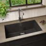 Кухонная мойка LEMARK SINARA 540-U антрацит 9910073
